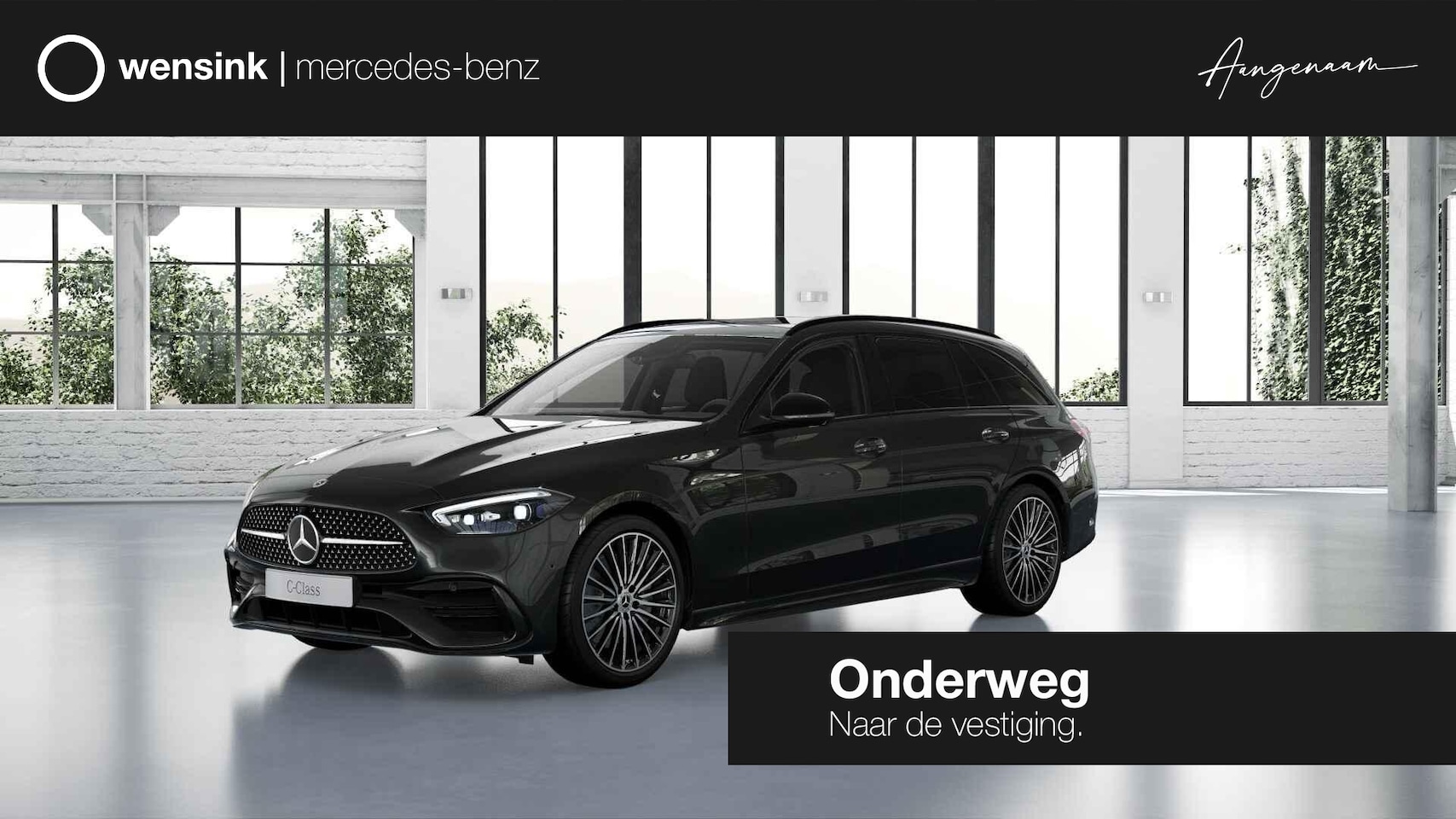 Mercedes-Benz C-klasse Estate - 300e Business Solution AMG | Panoramaschuifdak | Burmester | Rijassistentiepakket | DIGITA - AutoWereld.nl