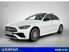 Mercedes-Benz C-klasse - 300 e Business Solution AMG | Nightpakket | Trekhaak | Comfortpakket Plus | Panoramaschuif