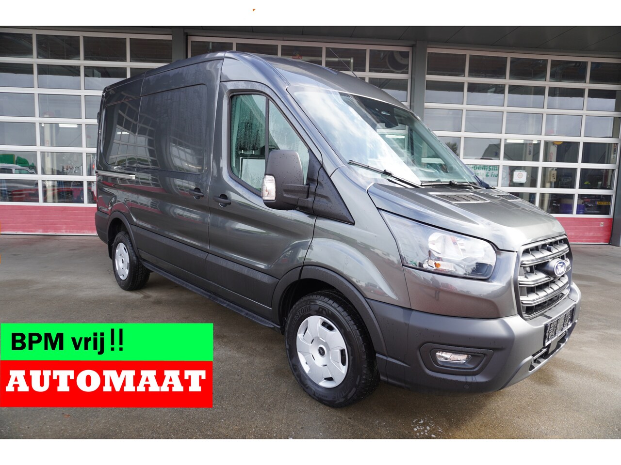 Ford Transit - 350 2.0 TDCI 165pk L2H2 Trend Automaat Schuifdeur L+R nr. V089 | Camera | Cruise | Trekhaa - AutoWereld.nl