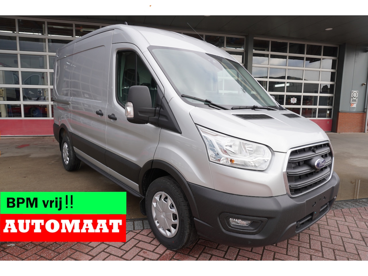 Ford Transit - 350M 2.0 TDCI 165pk L2H2 Trend Automaat Schuifdeur L+ R nr. V111 | Camera | Cruise | Trekh - AutoWereld.nl