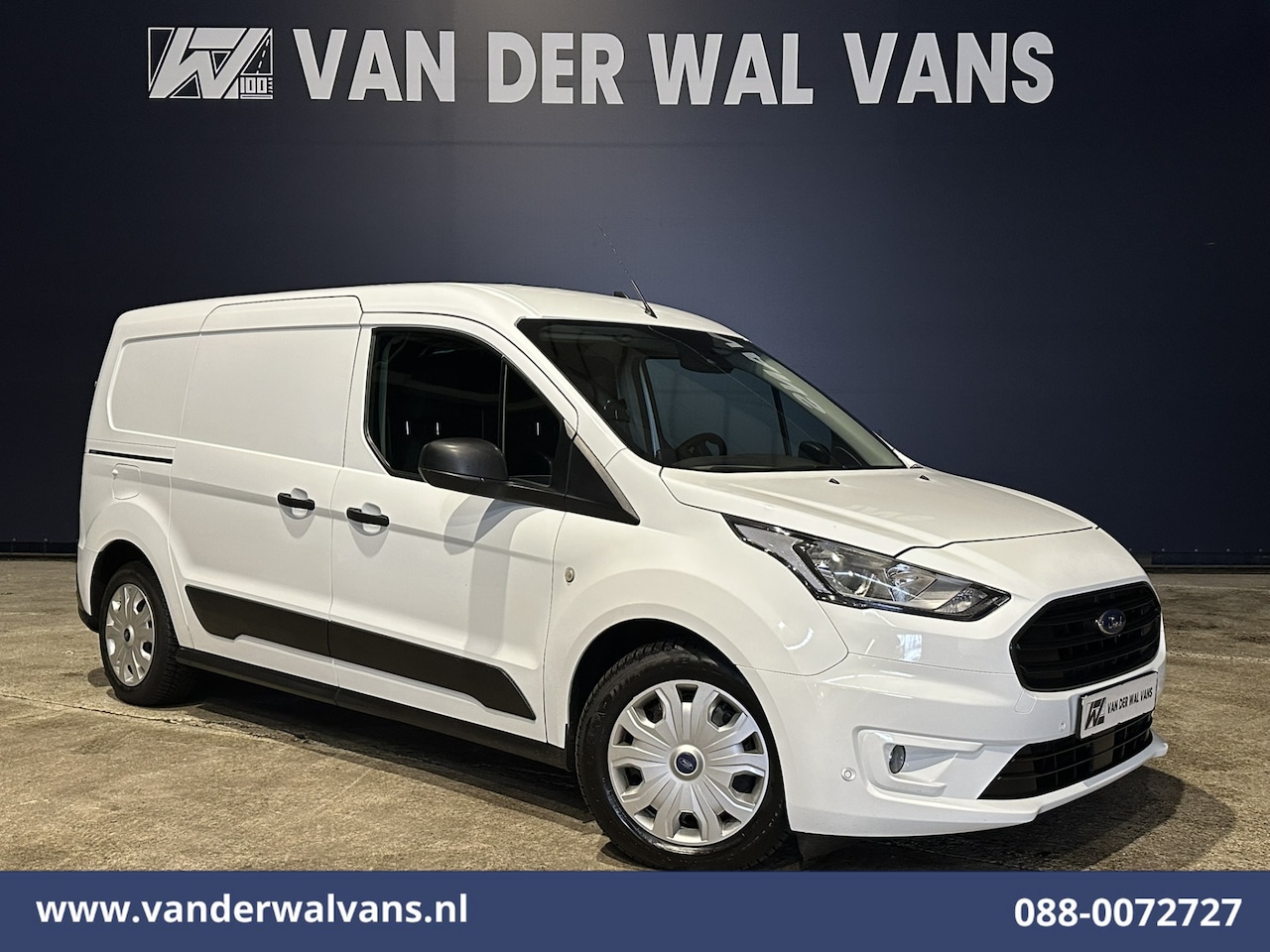 Ford Transit Connect - 2.0 TDCI 120pk L2H1 Euro6 Airco | Camera | Navigatie | Android Auto | Stoelverwarming Verw - AutoWereld.nl