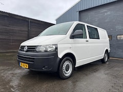 Volkswagen Transporter - 2.0 TDI 140 PK L2 H1 Dubbel Cabine Airco Cruisecontrol