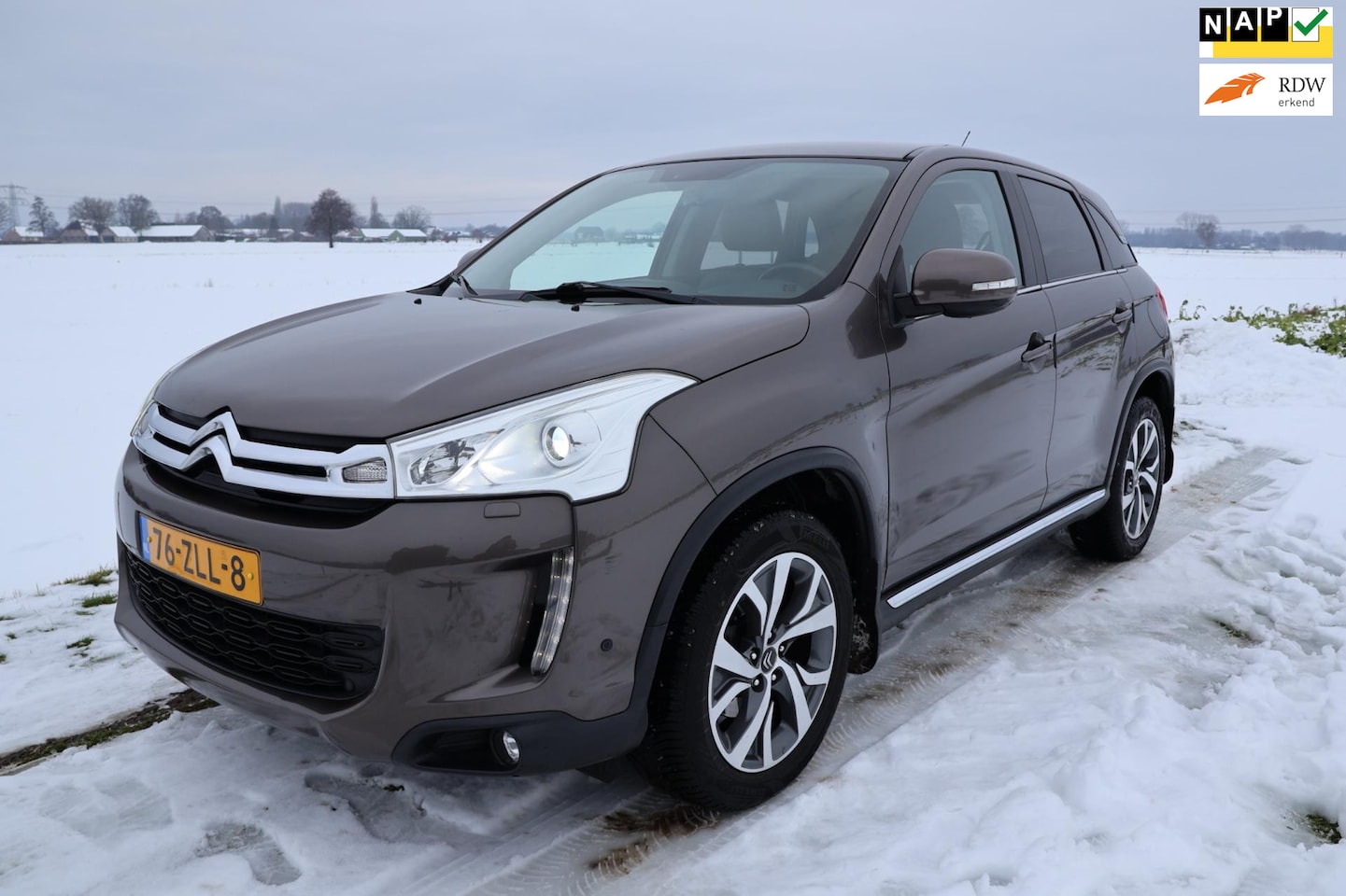 Citroën C4 Aircross - 1.6 Exclusive|Bluetooth|Airco|Cruise|NL-Auto-NAP!| Perfect onderhouden - AutoWereld.nl