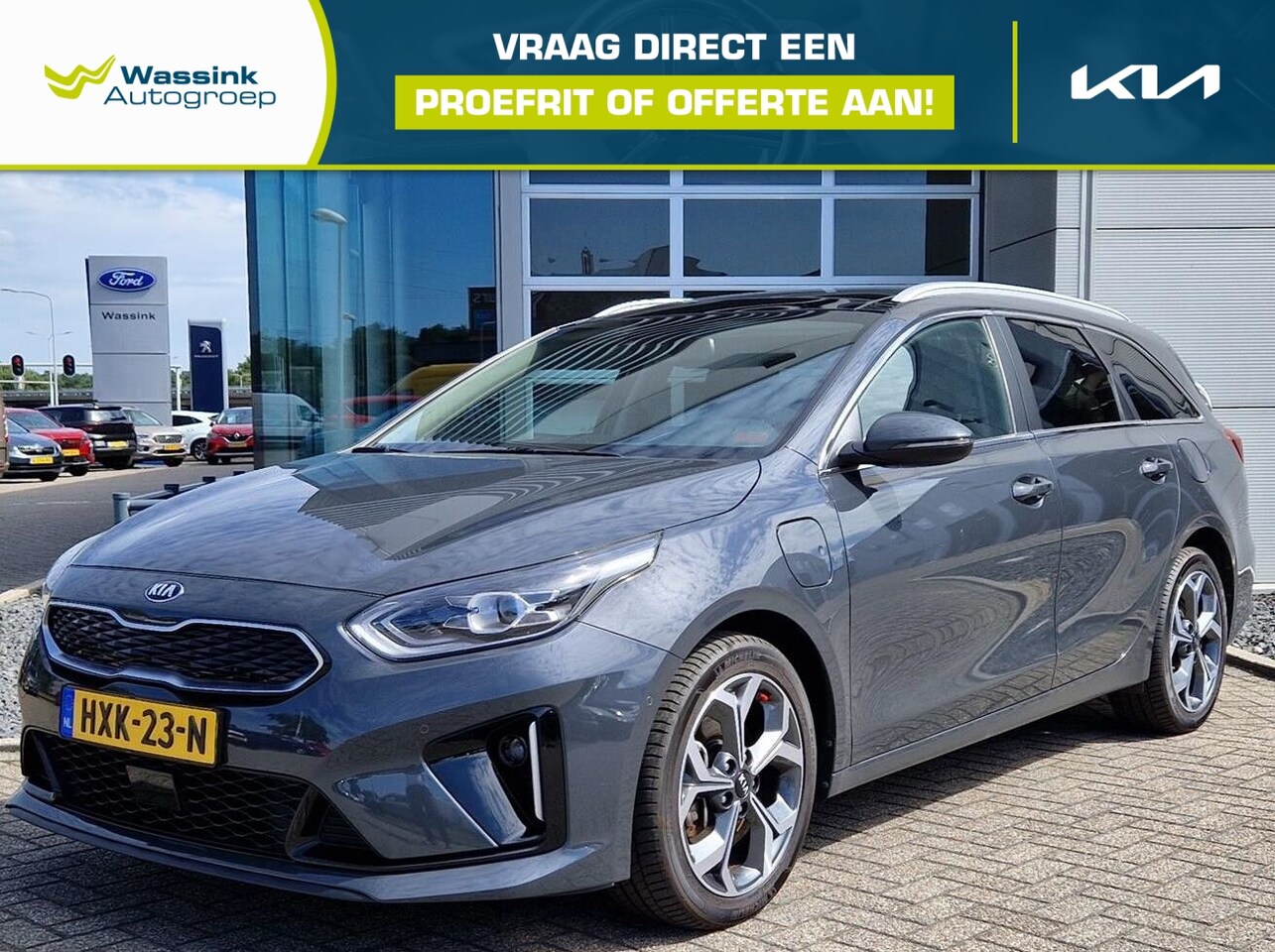 Kia Cee'd Sportswagon - Ceed 1.6 GDI PHEV 141pk AUTOMAAT ExecutiveLine | Automaat | Lederen bekleding | Panoramada - AutoWereld.nl