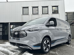 Ford Transit Custom - E-Transit 340 L2H1 Sport 71 kWh 2x schuifdeur, LMV 19'', navigatie, laadvloer, trekhaak, c