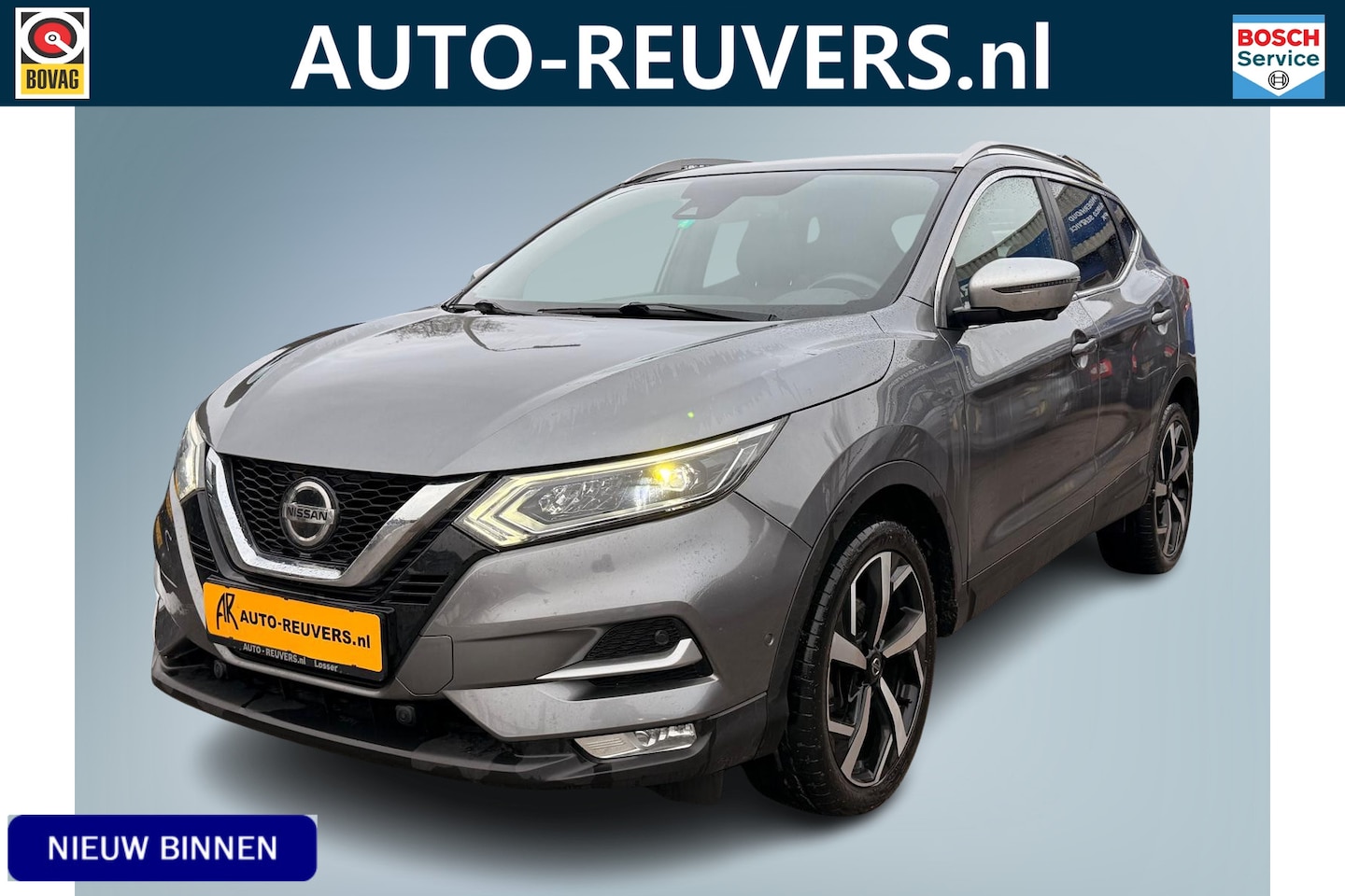 Nissan Qashqai - 1.3 DIG-T Tekna + / LED / Leder / Panorama / BOSE - AutoWereld.nl