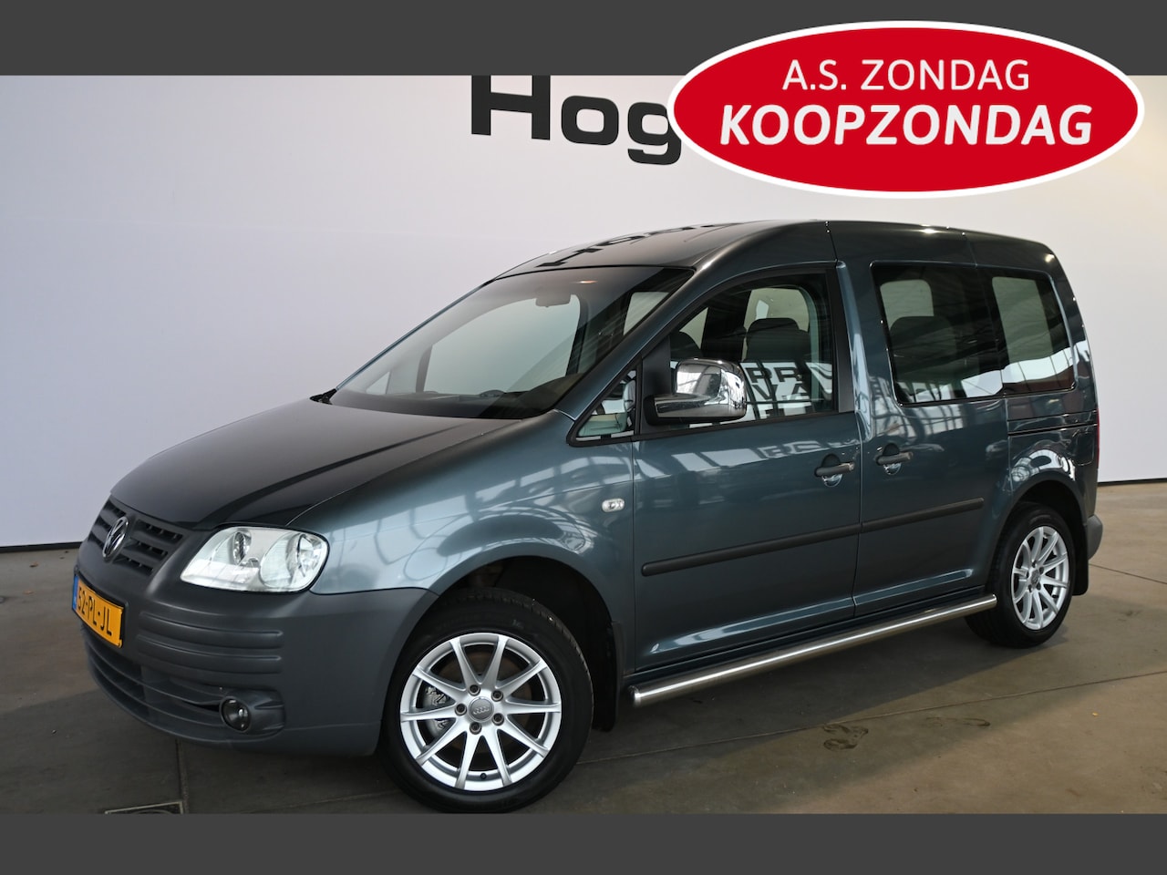 Volkswagen Caddy - 1.6 Comfortline 5 Persoons 2x Schuifdeur Airco Trekhaak All in Prijs! Inruil Mogelijk! - AutoWereld.nl