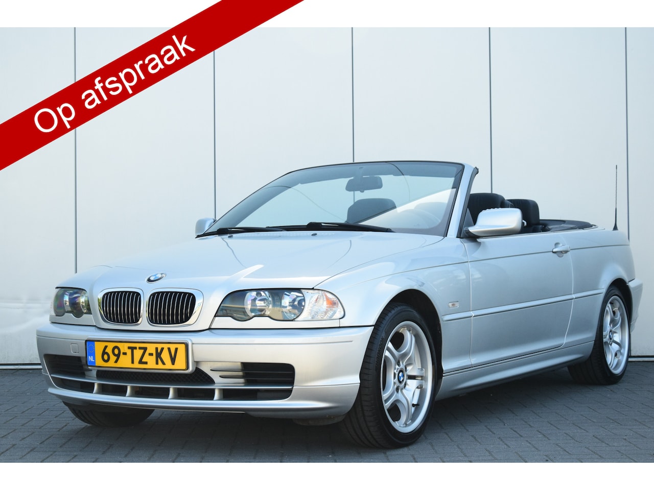 BMW 3-serie Cabrio - 318Ci Executive Automaat Leer Titansilver - AutoWereld.nl