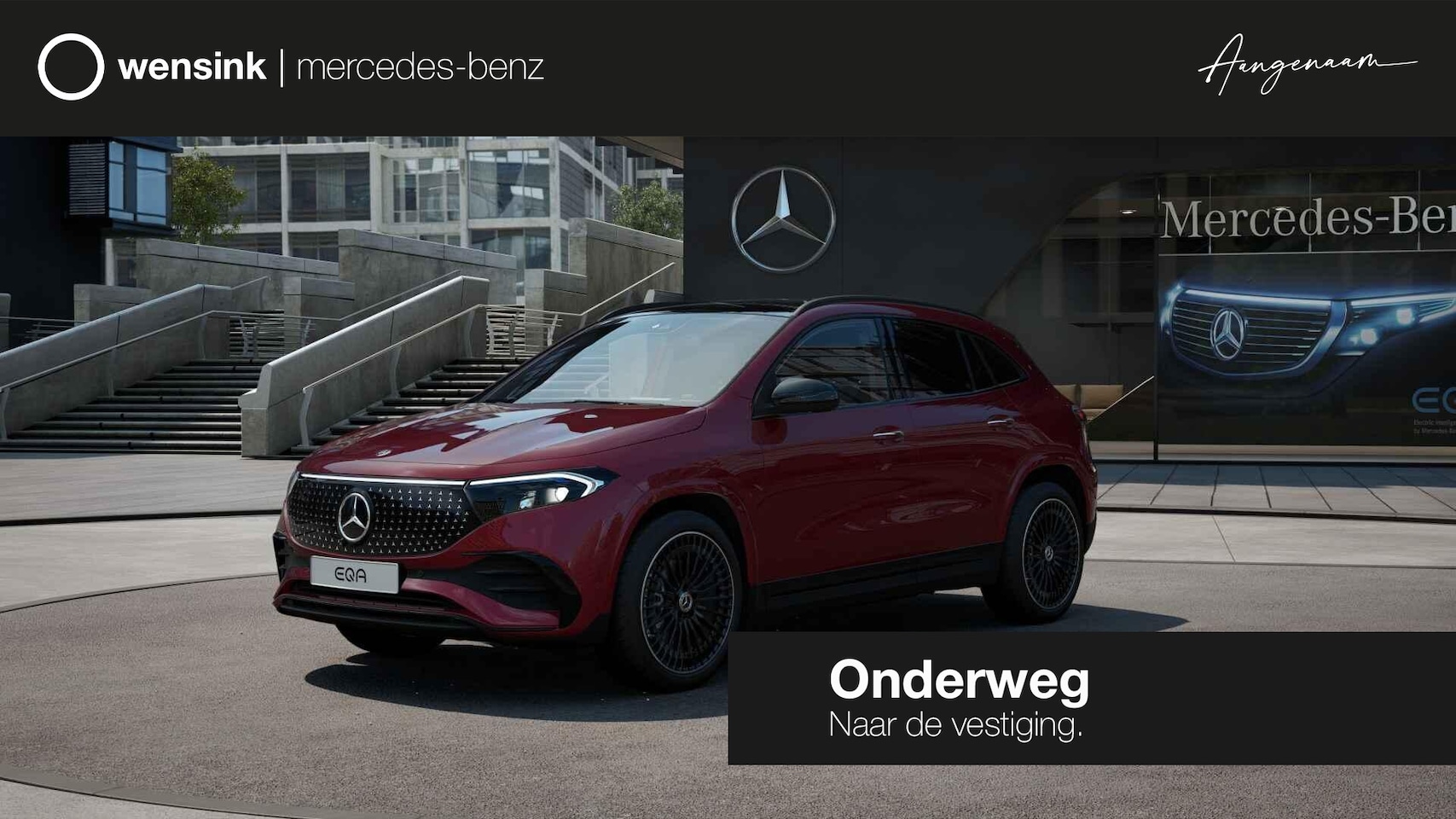 Mercedes-Benz EQA - 250+ Business Solution AMG 71 kWh | Panoramaschuifdak | Dodehoekassistent | Night | Head-u - AutoWereld.nl