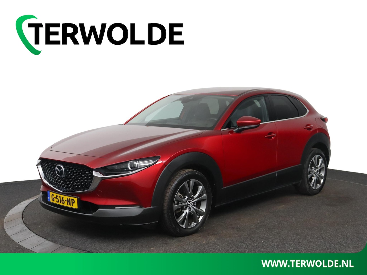 Mazda CX-30 - 2.0 e-SkyActiv-X M Hybrid Luxury | AUTOMAAT | Trekhaak | Lederen Bekl. | BOSE Audio | - AutoWereld.nl