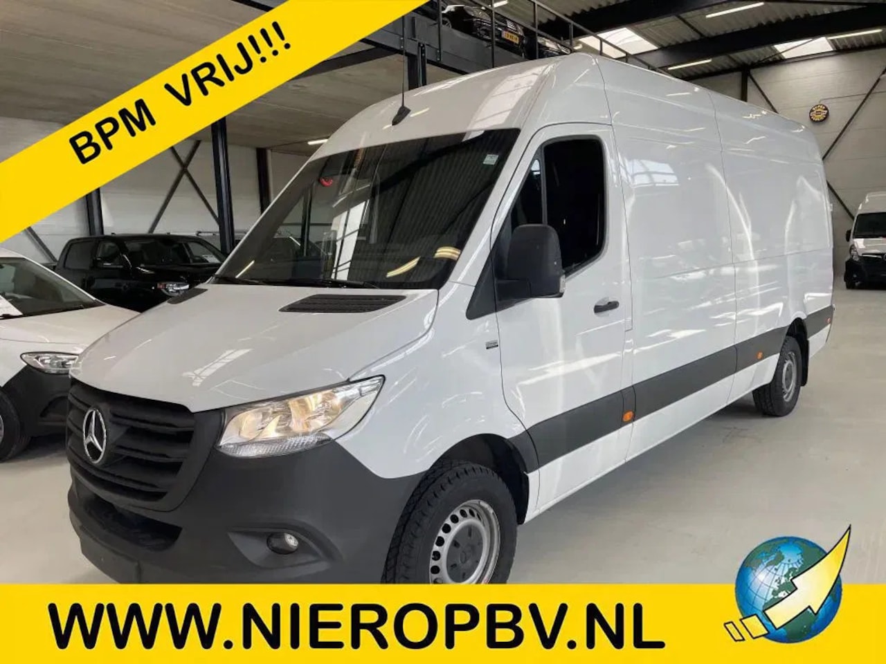 Mercedes-Benz Sprinter - 314CDI L3H2 Airco Navi Camera 270 Gradendeuren - AutoWereld.nl