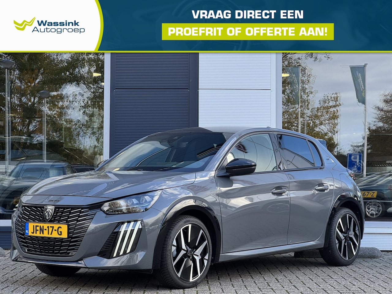 Peugeot 208 - 1.2 Hybrid 136 Automaat GT | Parkeercamera | Keyless Entry | Climate Control | Cruise Cont - AutoWereld.nl