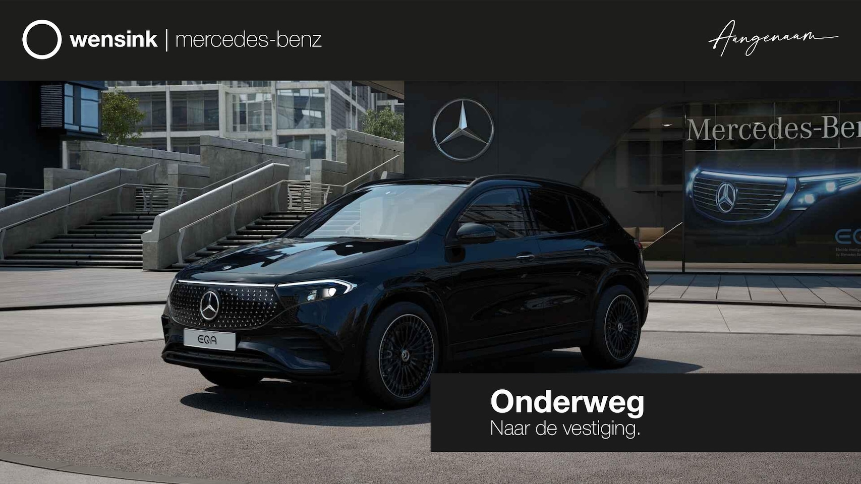 Mercedes-Benz EQA - 250+ Business Solution AMG 71 kWh | Panoramaschuifdak | Dodehoekassistent | Night | Head-u - AutoWereld.nl
