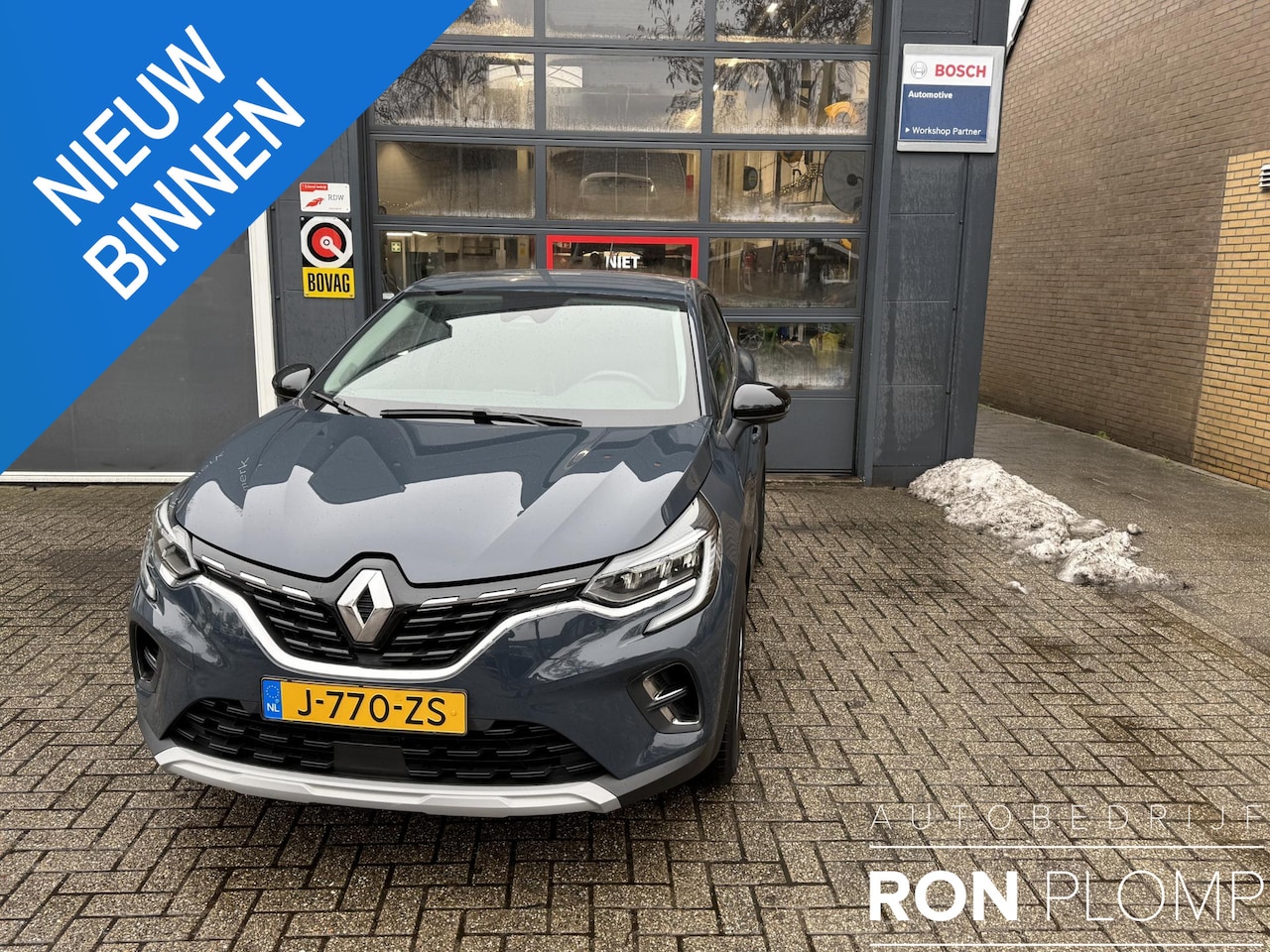 Renault Captur - 1.0 TCe 100 Intens / Airco clima/ Navigatie/ Cruise/ Apple carplay/ PDC/ LED/ LMV - AutoWereld.nl