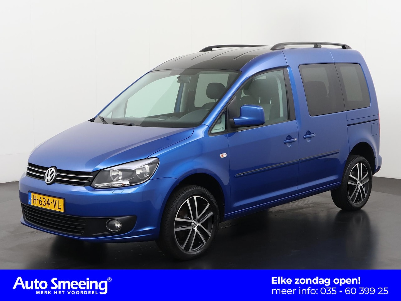 Volkswagen Caddy - 2.0 TDI 4-Motion Highline | 5-Pers | Trekhaak | Schuifdeuren | Zondag Open! - AutoWereld.nl