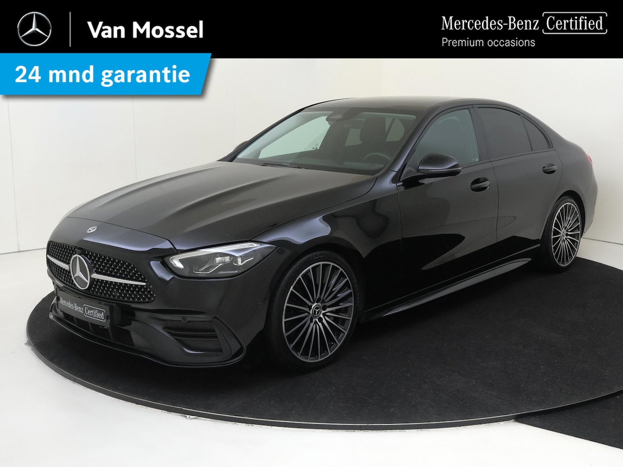 Mercedes-Benz C-klasse - 180 AMG Line /Nightpakket /19Inch - AutoWereld.nl