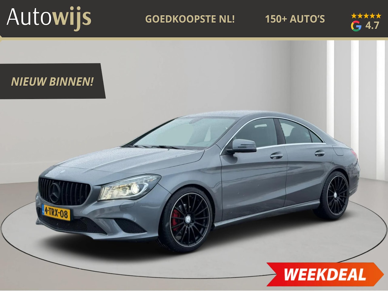 Mercedes-Benz CLA-Klasse - 180 Ambition|LED|CAMERA|TREKHAAK|STOELVERW|CARPLAY - AutoWereld.nl