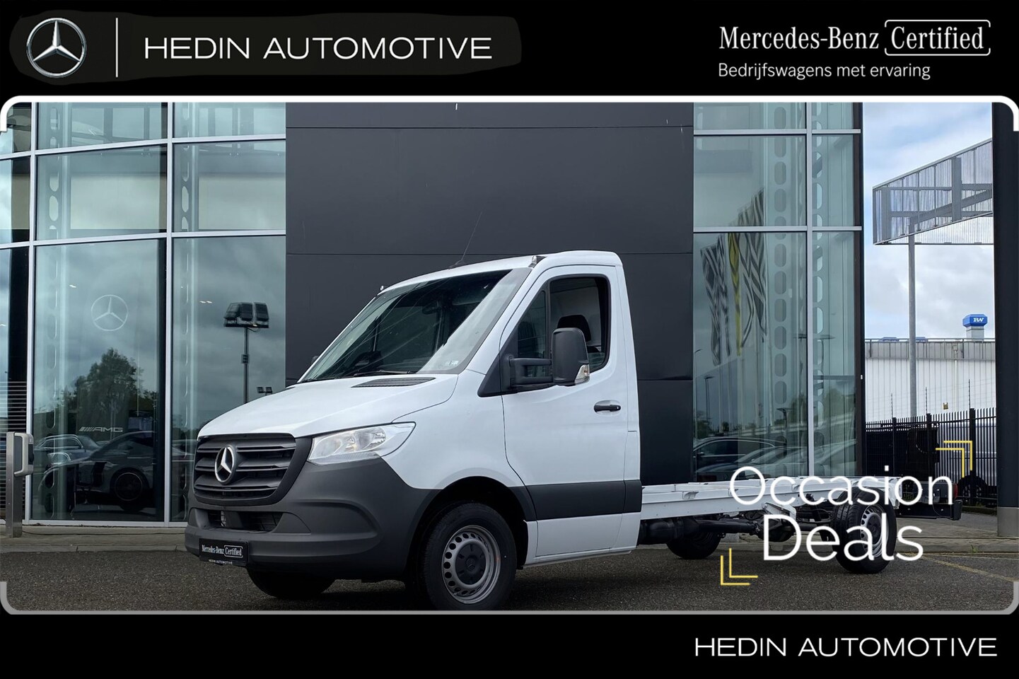 Mercedes-Benz Sprinter - 317 L3 Automaat RWD Pro Chassis | BPM Vrij | Trekhaak | Smartphone Integratie Pakket | Air - AutoWereld.nl
