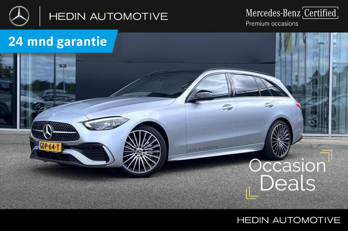 Mercedes-Benz C-klasse Estate - C 180 Automaat AMG Line | Nightpakket | Panoramadak - AutoWereld.nl