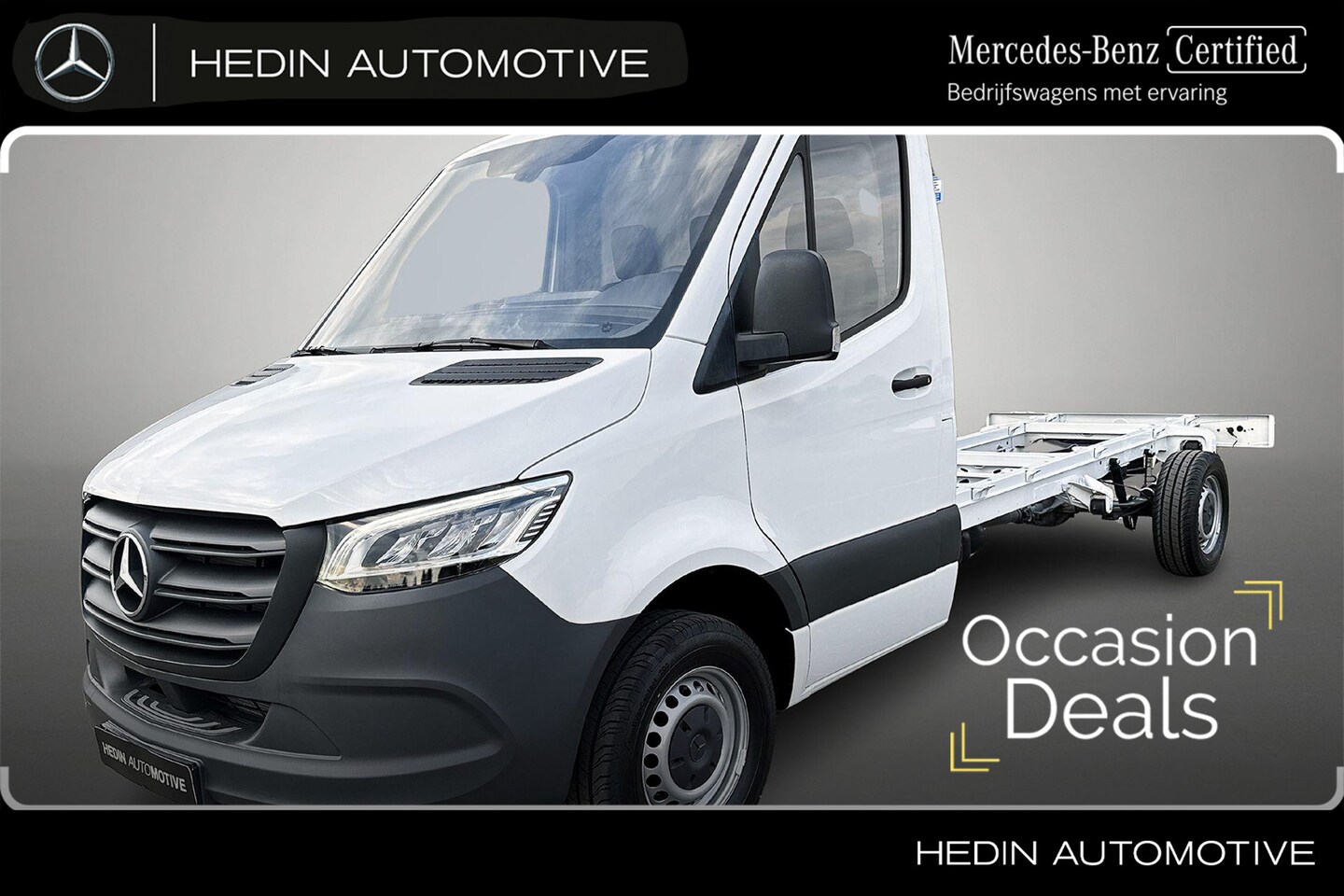 Mercedes-Benz Sprinter - 317 L3 Automaat RWD Chassis | Airco | LED | Zijwindassistent - AutoWereld.nl