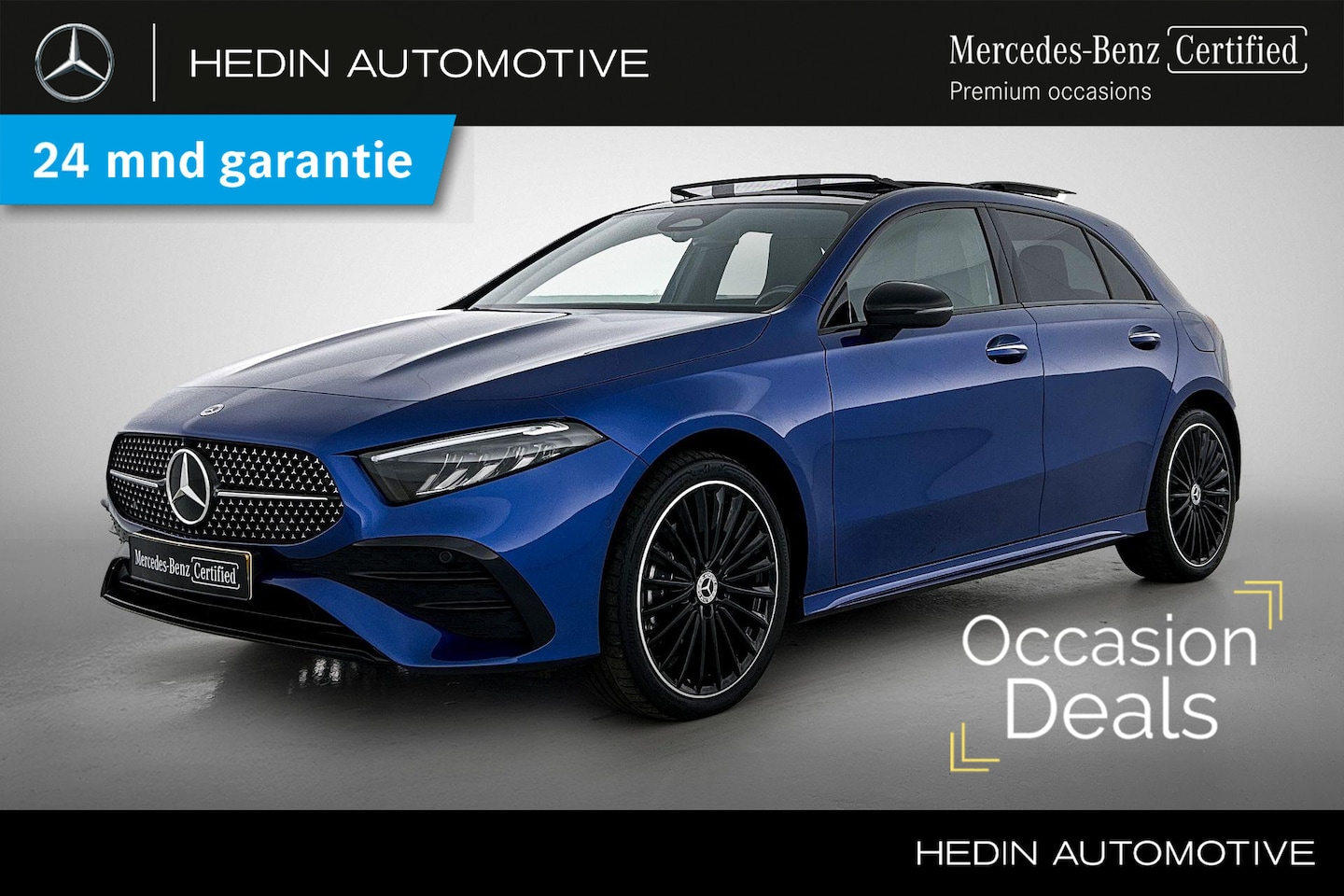 Mercedes-Benz A-klasse - A 250e Automaat AMG Line | Nightpakket | Panoramadak | LED | Keyless-Go | Sfeerverlichting - AutoWereld.nl