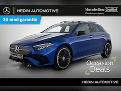 Mercedes-Benz A-klasse - A 250e Automaat AMG Line | Nightpakket | Panoramadak | LED | Keyless-Go | Sfeerverlichting