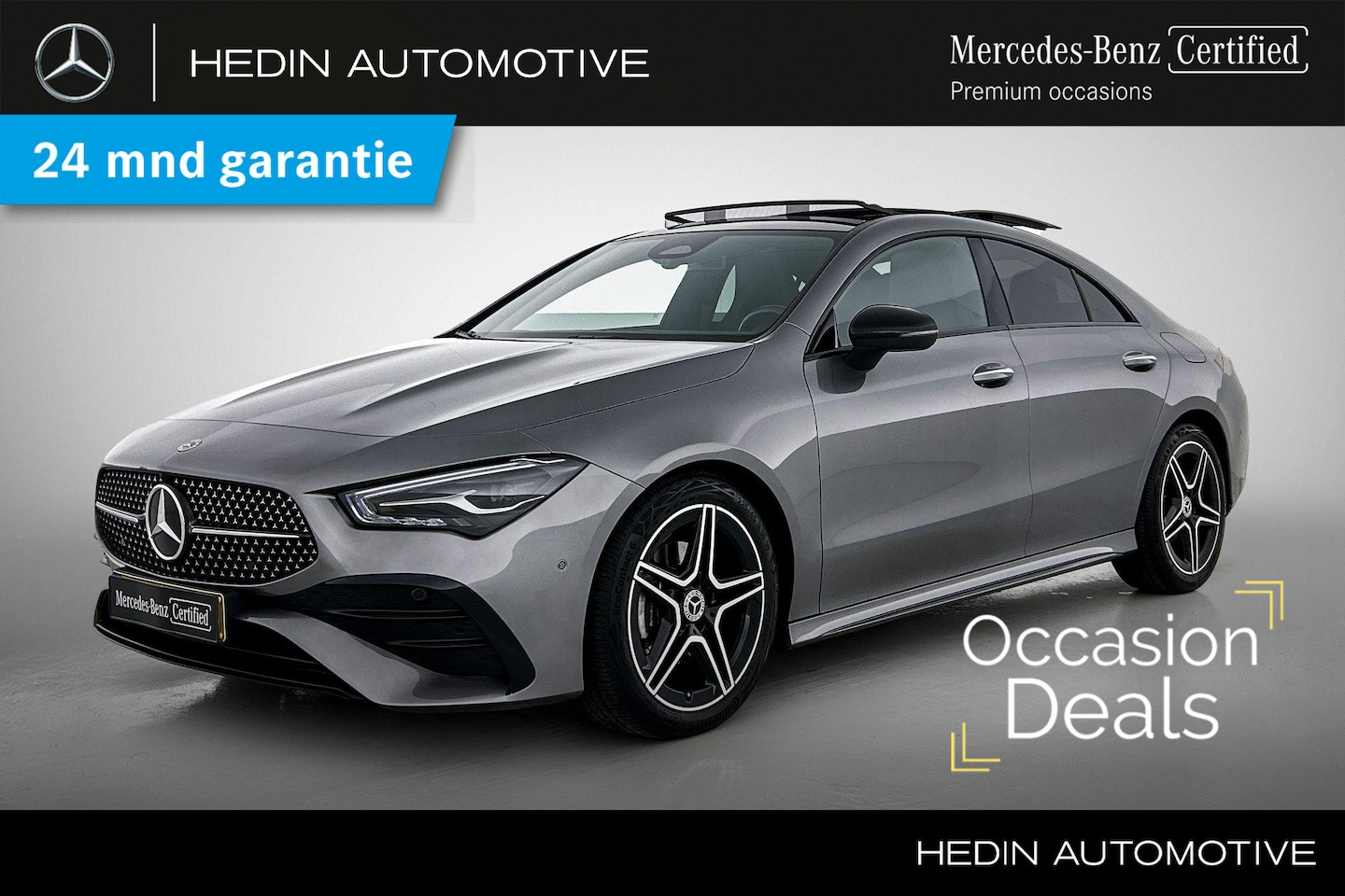 Mercedes-Benz CLA-Klasse - CLA 180 Coupé Automaat AMG Line | Premium Pakket | Nightpakket | Panoramadak | LED | Advan - AutoWereld.nl
