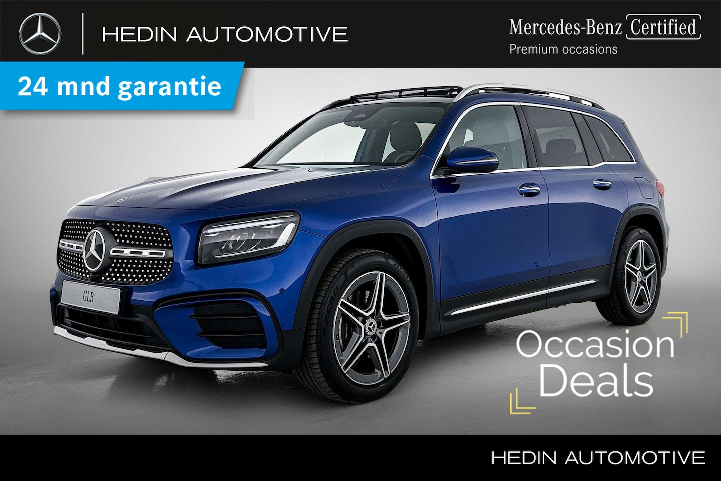 Mercedes-Benz GLB - GLB 200 Automaat AMG Line 7-Persooons | Advanced Plus Pakket | Winterpakket | Panoramadak - AutoWereld.nl