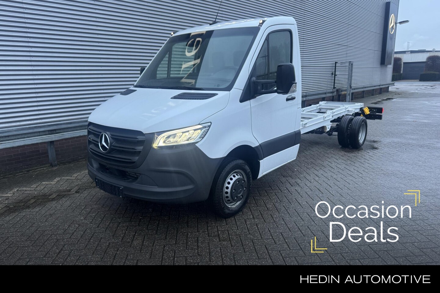 Mercedes-Benz Sprinter - 515 L3 Chassis cabine Automaat RWD | Airco | LED | Zijwindassistent - AutoWereld.nl