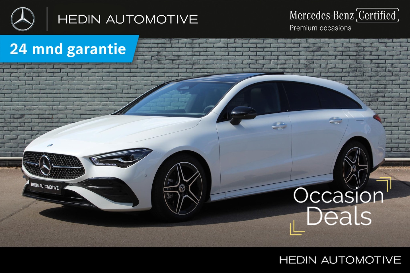 Mercedes-Benz CLA-klasse Shooting Brake - CLA 180 AMG Line | Premium Pakket | Nightpakket | Winter Pakket | Panoramadak | Advanced S - AutoWereld.nl
