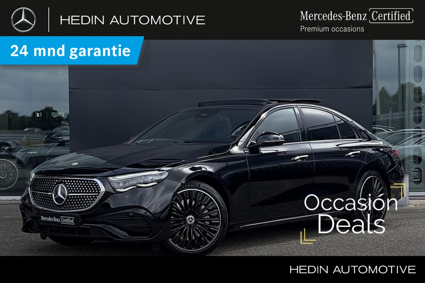 Mercedes-Benz E-klasse - E 300de Limousine Automaat AMG Line | Premium Pakket | Nightpakket | Burmester 4D | Stoelv - AutoWereld.nl