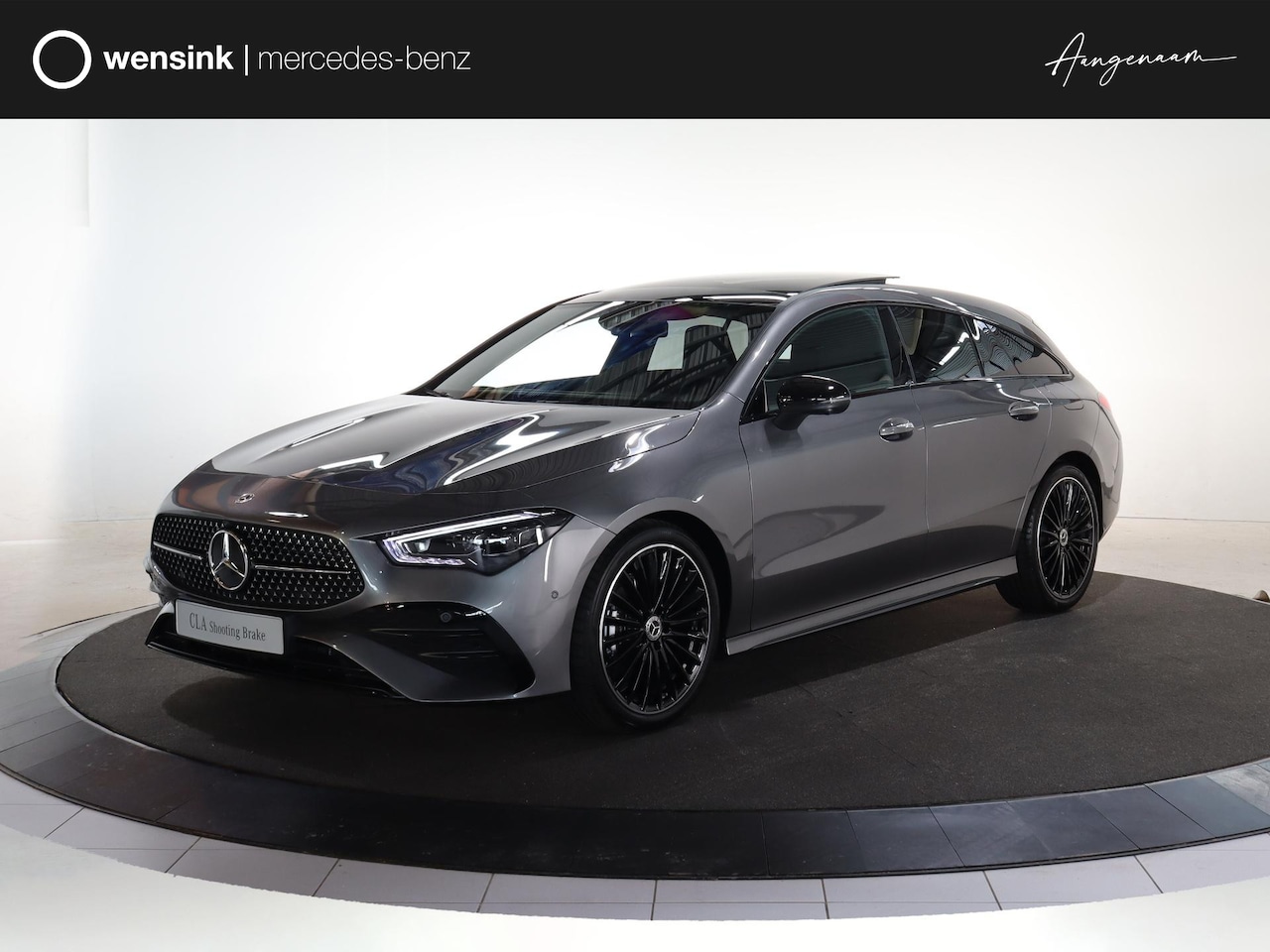Mercedes-Benz CLA-klasse Shooting Brake - 180 Business Solution AMG | Panorama-schuifdak | Trekhaak | Dode hoek | 360°-camera| Stoel - AutoWereld.nl