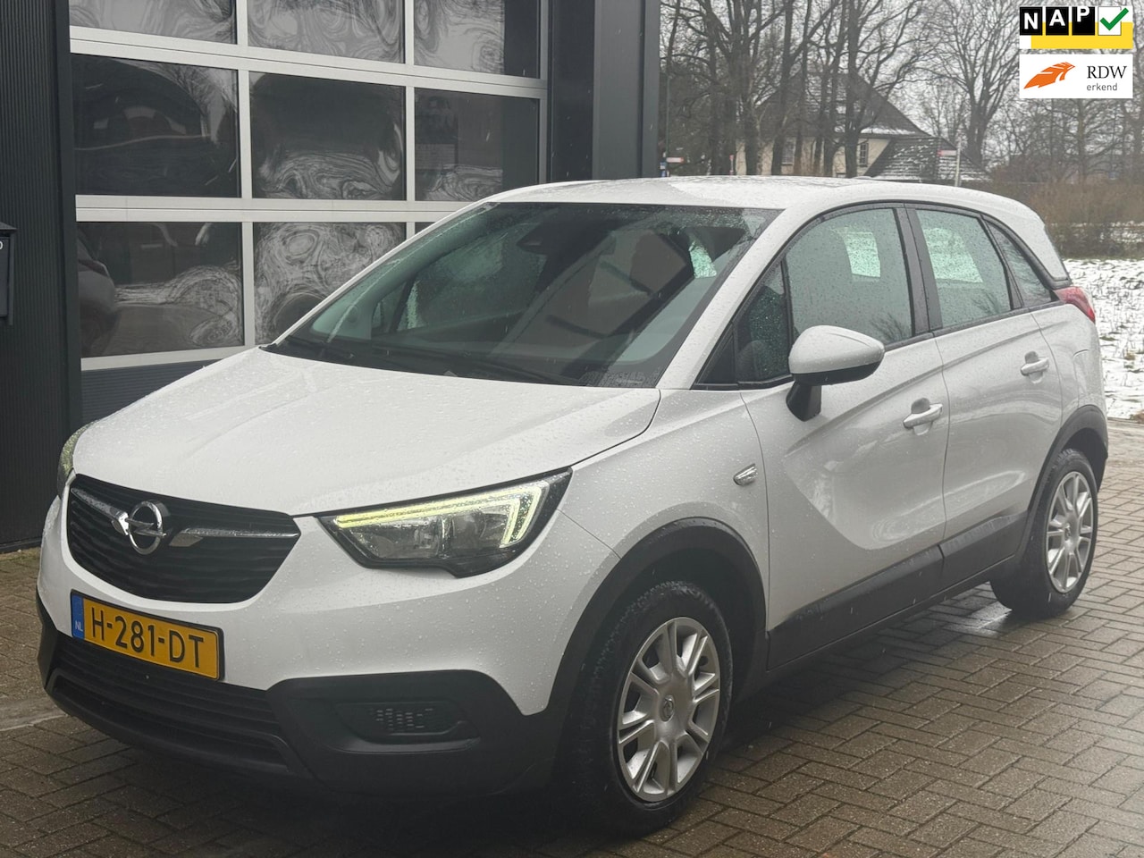 Opel Crossland X - 1.2 Edition Parkeersensoren RIEM VERVANGEN! - AutoWereld.nl