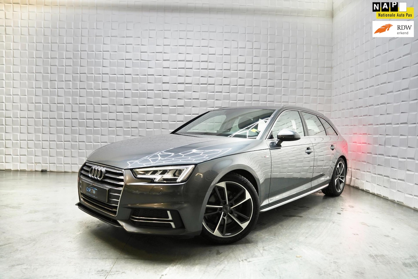 Audi A4 Avant - 2.0 TFSI 2x S LINE VIRTUAL ACC LEER TREKH B&O - AutoWereld.nl