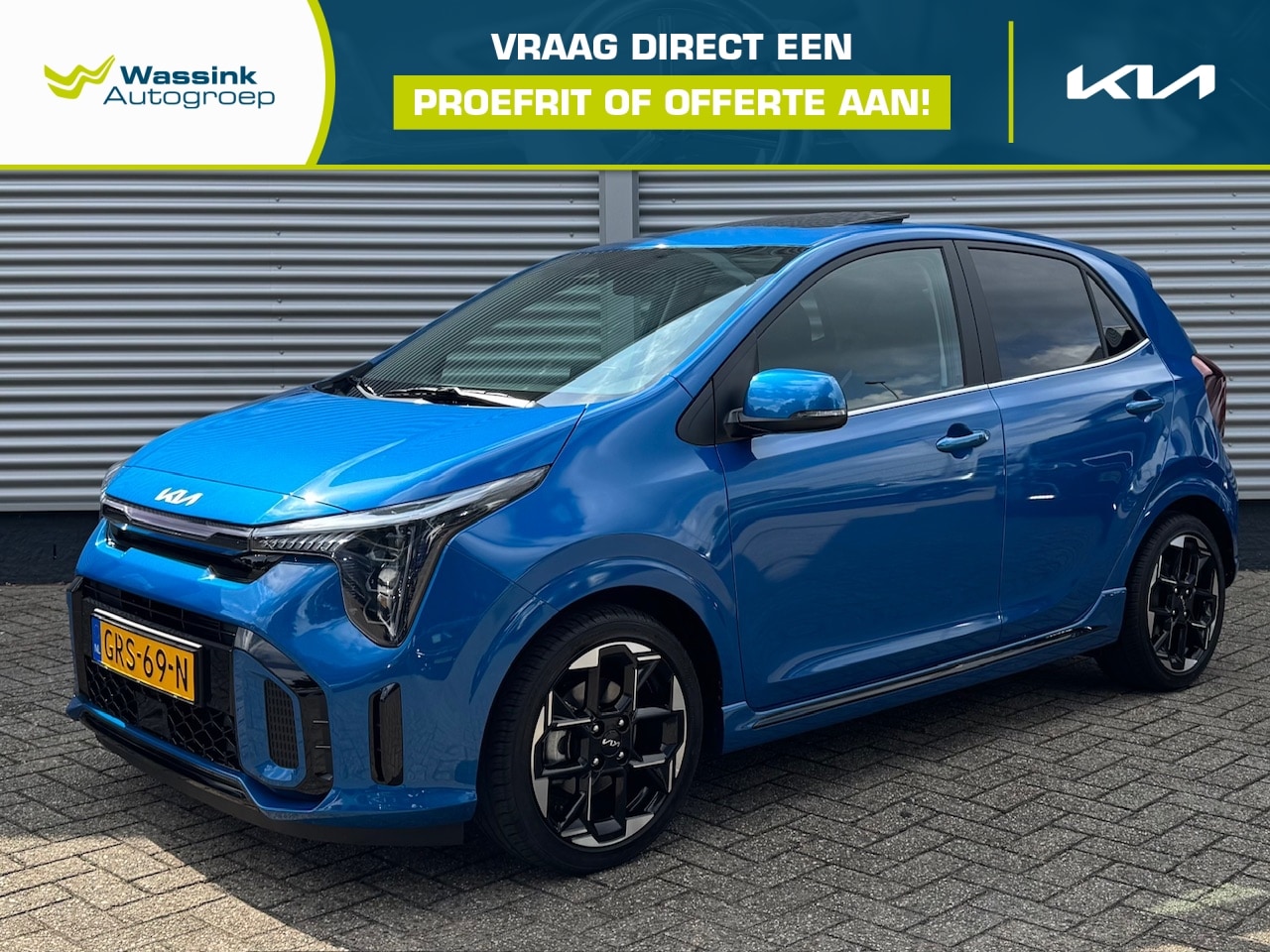 Kia Picanto - 1.0 DPi 63pk 4-zits GT-Line | Schuif/Kanteldak | Stoel/Stuurwielverwarming | Climate Contr - AutoWereld.nl