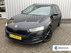 Skoda Octavia Combi - 1.0 e-TSI Sport Business 110pk DSG/AUTO | Trekhaak | Navigatie | App connect | Privacy gla