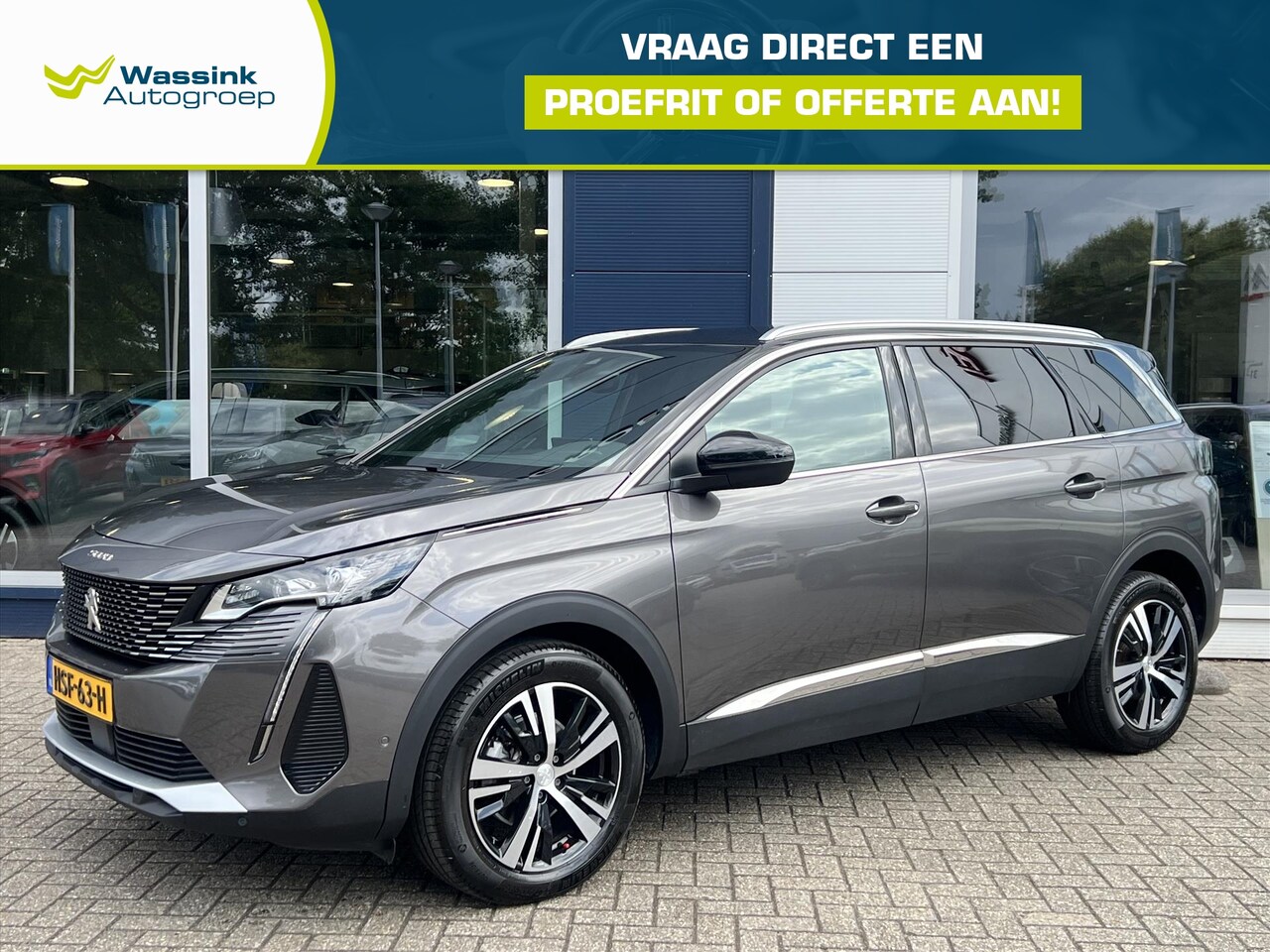 Peugeot 5008 - | 1.2 PureTech 130pk EAT8 GT | Stoelverwarming | Navigatie | Climate Control | Cruise Cont - AutoWereld.nl