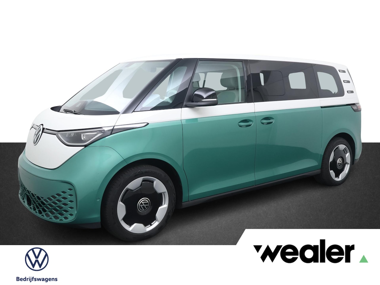 Volkswagen ID. Buzz - Bedrijfswagens Pro Bulli 286 pk LWB 7-zits 91kWh | Open & Close plus | Design pakket | - AutoWereld.nl