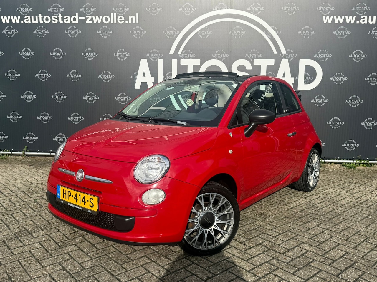 Fiat 500 C - 1.2 Pop LET OP! Dak Gaat Niet Helemaal Open - AutoWereld.nl