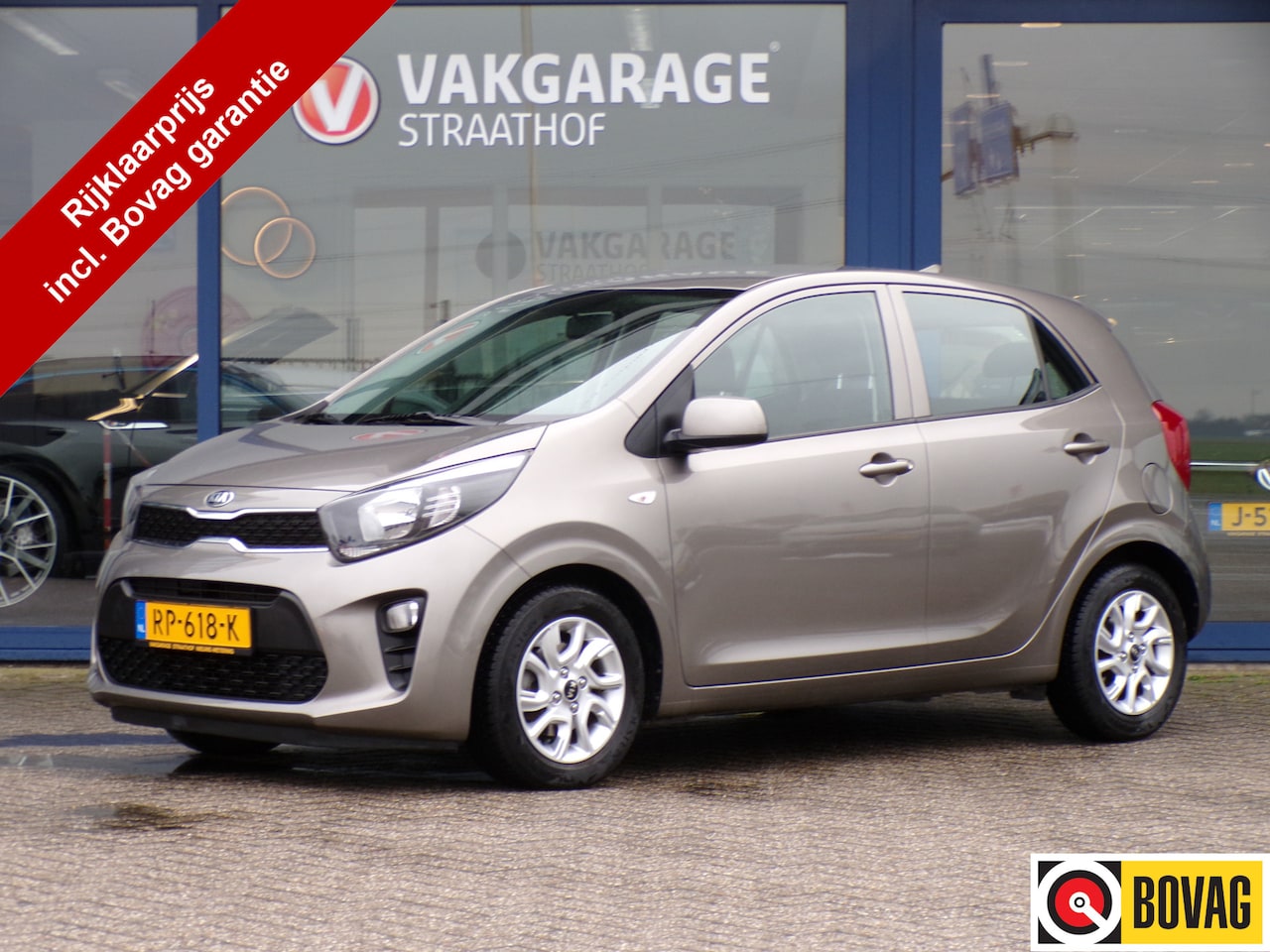 Kia Picanto - 1.0 ComfortPlusLine Navigator, Carplay + Android Auto / Camera / Airco - AutoWereld.nl