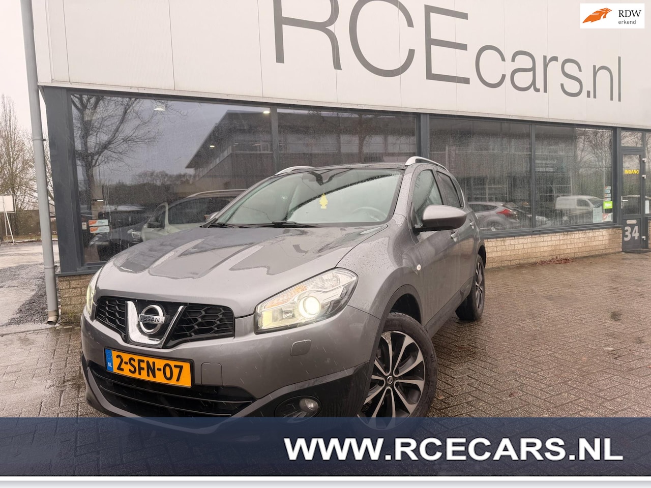 Nissan Qashqai - 2.0 Tekna N.A.P Navigatie Camera Pano Bose Leder Stoelverw Trekhaak Xenon Grote beurt !!! - AutoWereld.nl