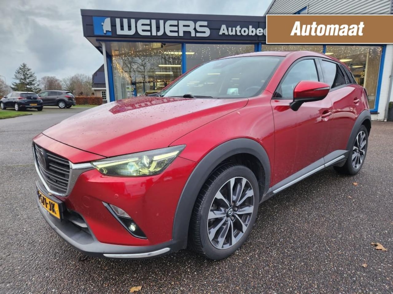 Mazda CX-3 - 2.0 SAG 150PK GT-M 4WD Aut. Nwe model, Trekhaak, Adaptive crc, Leer, Climate, Apple/Androi - AutoWereld.nl