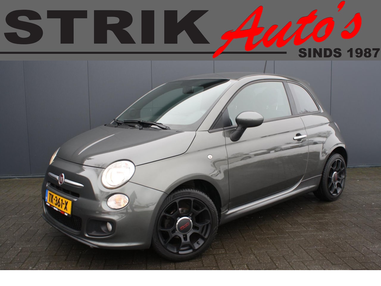 Fiat 500 - 1.2 Lounge SPORT - AIRCO - LM VELGEN - AutoWereld.nl