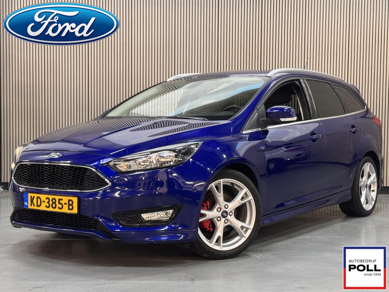 Ford Focus Wagon - 125pk Titanium S-Line Edition Navi Camera 18" LM Velgen Voorruitverwarming Parking pack Wa - AutoWereld.nl