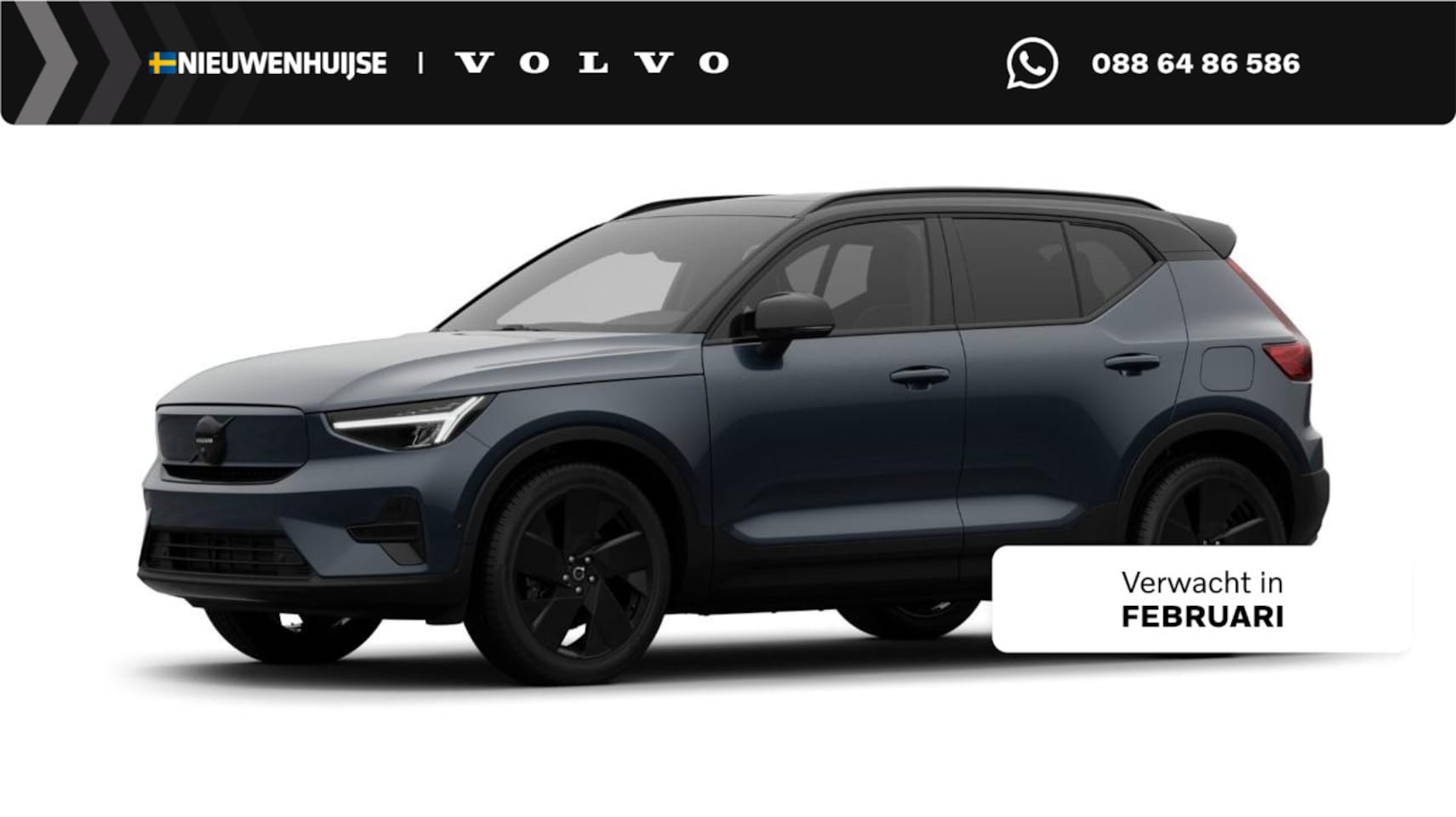 Volvo EX40 - Single Motor Ext. Range Ultra Bl. Ed. Eur. 82 kWh | Google | Stoelverwarming Voor + Achter - AutoWereld.nl