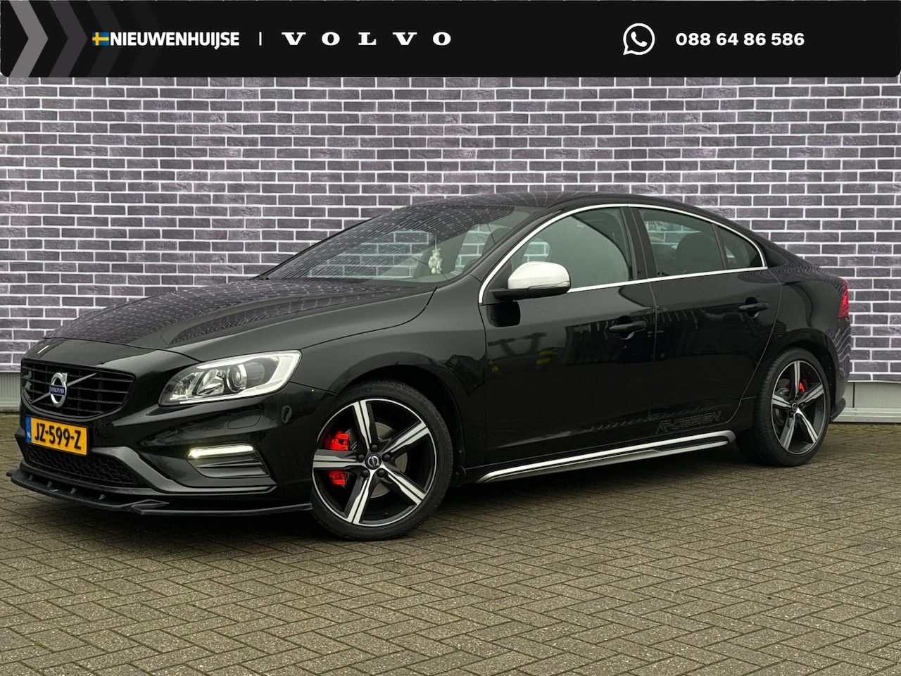 Volvo S60 - 1.5 T3 R-Design | Standkachel | Actieve Bi-Xenon Koplampen | Maxton Design Exterieur | Sto - AutoWereld.nl