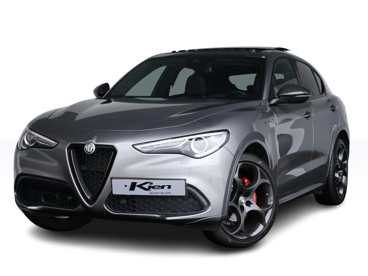 Alfa Romeo Stelvio - 2.0 T AWD Veloce TI | Quadrifoglio int. | Pano-dak | Unieke uitvoering | - AutoWereld.nl