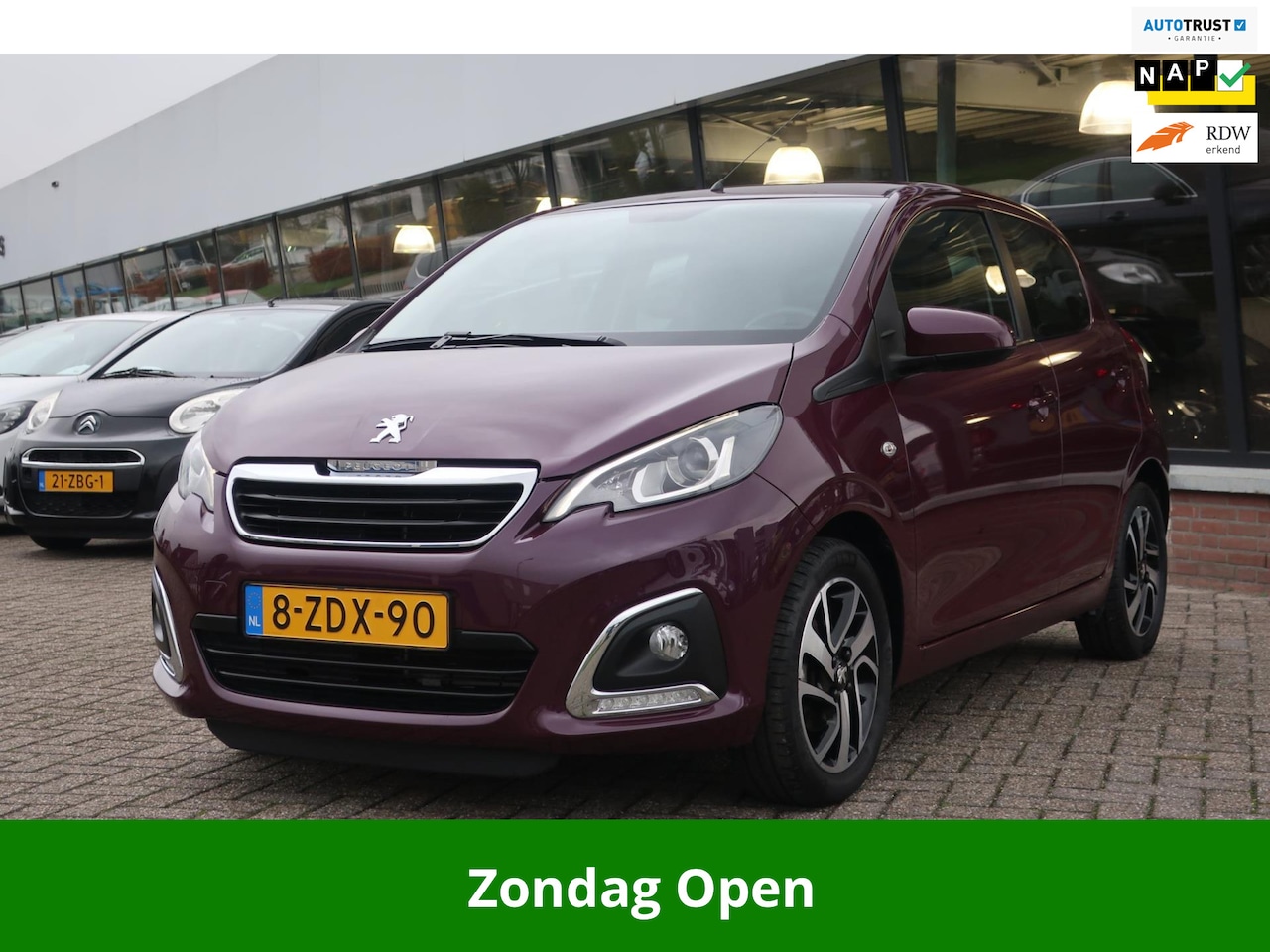 Peugeot 108 - 1.2 VTi Allure 1e EIG_LED_CLIMA_CRUIS_LMV_NAP. - AutoWereld.nl