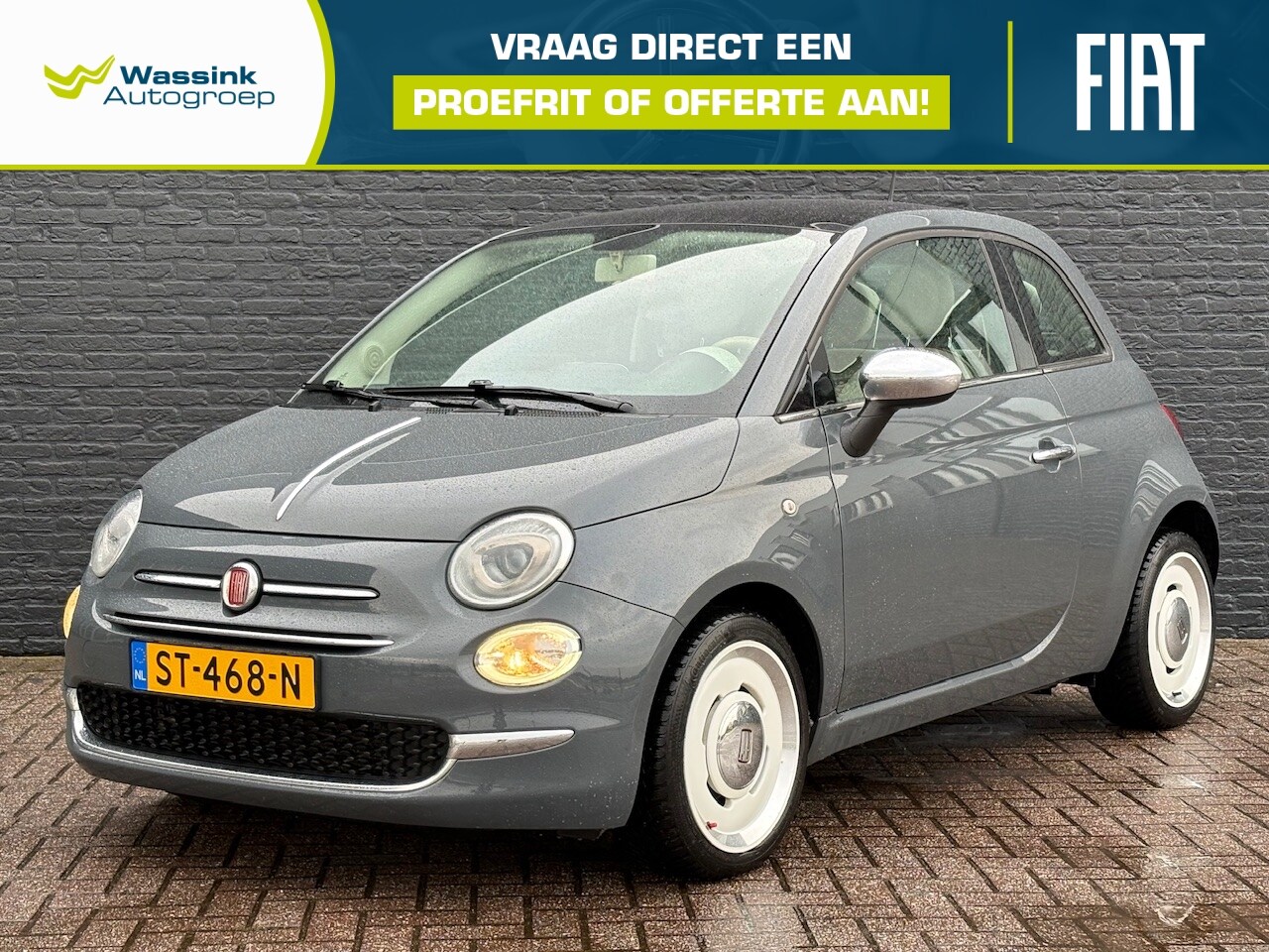 Fiat 500 - TwinAir 80pk Anniversario | Glazen Panoramadak | Speciale Retro Uitvoering | Cruise Contro - AutoWereld.nl