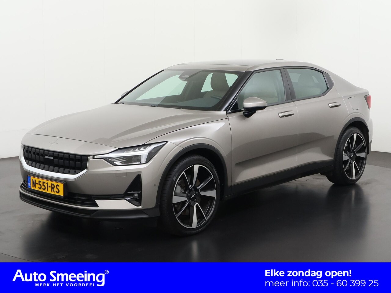 Polestar 2 - Long Range Dual Motor Launch Edition 78kWh AWD | Panoramadak | Leder | Harman/Kardon | Zon - AutoWereld.nl
